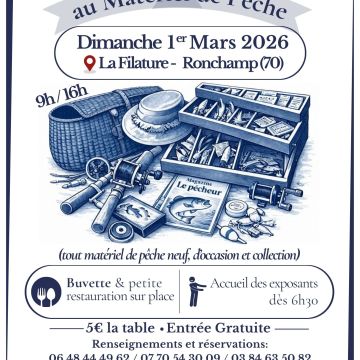 1ère Bourse au matériel de pêche